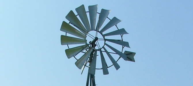 Éolienne de pompage ou éolienne à eau