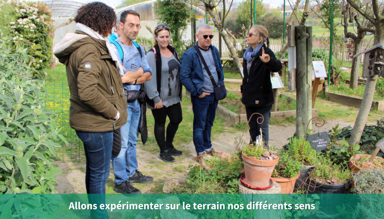 Allons expérimenter sur le terrain nos différents sens